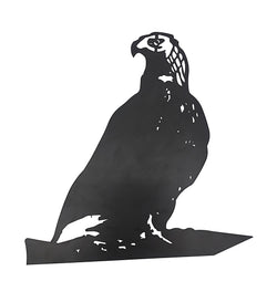 Bald Eagle Tree Silouette Art Metal Bird on a Branch   Tree Bird Wall Decoration