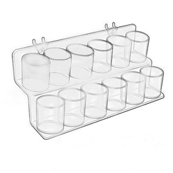 FixtureDisplays? Two-tier Cup Display made of Plexiglass Acrylic 100934