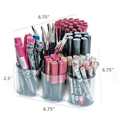FixtureDisplays? Triangular Display made of Plexiglass Acrylic with 6 cups 100939