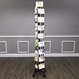 32 Adjustable Pockets Greeting Card DVD CD BOOK Display Rack 4X6 5X7 7X5 8.5X8