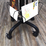 32 Adjustable Pockets Greeting Card DVD CD BOOK Display Rack 4X6 5X7 7X5 8.5X8