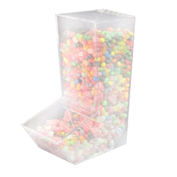 FixtureDisplays? Clear Plaxiglass Acrylic Gravity Bin - No Scoop Holder 100976