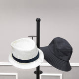 5-Tier 15 Hat Rotating Hat Display Rack Standing Headwear Wig Floor Organizer 10101