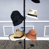 5-Tier 15 Hat Rotating Hat Display Rack Standing Headwear Wig Floor Organizer 10101
