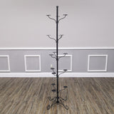 5-Tier 15 Hat Rotating Hat Display Rack Standing Headwear Wig Floor Organizer 10101