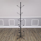 5-Tier 15 Hat Rotating Hat Display Rack Standing Headwear Wig Floor Organizer 10101