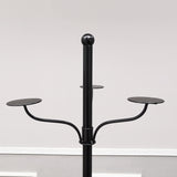 5-Tier 15 Hat Rotating Hat Display Rack Standing Headwear Wig Floor Organizer 10101