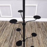 5-Tier 15 Hat Rotating Hat Display Rack Standing Headwear Wig Floor Organizer 10101