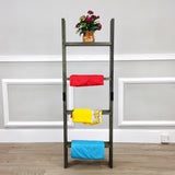 4 Foot Rustic Farmhouse Blanket Ladder.Easy Assembly Required.12 Wide