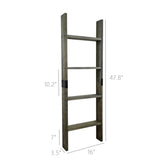 4 Foot Rustic Farmhouse Blanket Ladder.Easy Assembly Required.12 Wide