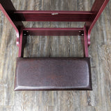32X20X20" Prayer Bench, Padded kneeler Easy Fold-away Prayer Table Chair 10104