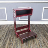 32X20X20" Prayer Bench, Padded kneeler Easy Fold-away Prayer Table Chair 10104