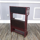 32X20X20 Prayer Bench, Padded kneeler Easy Fold-away Prayer Table Chair 10104