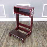 32X20X20 Prayer Bench, Padded kneeler Easy Fold-away Prayer Table Chair 10104