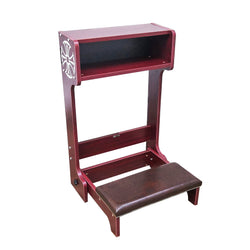 32X20X20 Prayer Bench, Padded kneeler Easy Fold-away Prayer Table Chair 10104