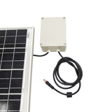 FixtureDisplays® 39" Solar LED Lighted Cross, Powered by Sunlight, Perfect for Cemetery, Memorial, or Church Sign 10105+10107