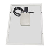 FixtureDisplays® 39" Solar LED Lighted Cross, Powered by Sunlight, Perfect for Cemetery, Memorial, or Church Sign 10105+10107
