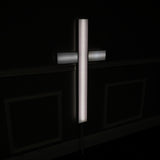 Metal Acrylic Cross LED Lighted Cross, Christian Lighted Church Sign Cemetery 10105