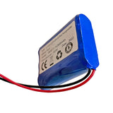 2.5X2X0.7" Li-ion Cylindrical Rechargeable Battery Pack 12V (nominal) 2600mAH 10107-BATTERY