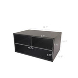 Printer Stand Shelf Desk Paper Storage Organzier Monitor Office Equipment Riser 10120