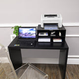 Printer Stand Shelf Desk Paper Storage Organzier Monitor Office Equipment Riser 10120
