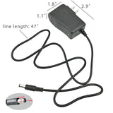 12 Volt 1 Amp 12W Power Supply Adapter100~240V AC to DC with 5.5 x 2.1mm Plug 10122-CHARGER