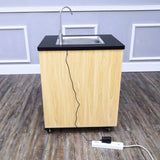 Portable Sink Hand Wash Station Mobile Sink Water Fountain Water Supply Pump110V 10122