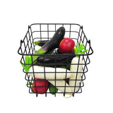 Metal Wire Basket Pantry Organizer Storage Bin for Toys Display Chips Concession 10127