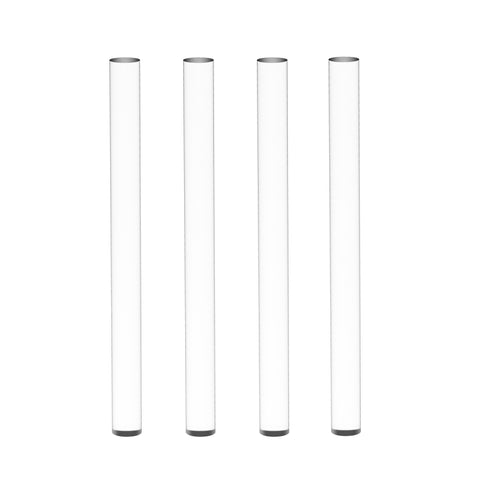 12mm (nominal 1/2) Diameter X 12 Long Acrylic Rod Plexiglass Stick ClearLucite 10130-12