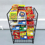 Stackable Can Rack Organizer Potato Chip Bag Storage Dispenser 17X12.8X14 10145