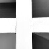FixtureDisplays? Wall Mount Cube Set Intersecting Shelves White 10151