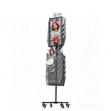 30 Pocket Mesh File Holder Magazine Rotating Rack Literature Display Floor Stand 10156