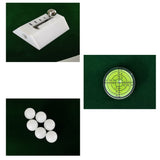 Tabletop Golf Putting Game Ajustable Height Platform Balls Level Launcher 10158