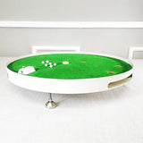 Tabletop Golf Putting Game Ajustable Height Platform Balls Level Launcher 10158