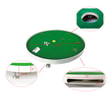 Tabletop Golf Putting Game Ajustable Height Platform Balls Level Launcher 10158