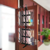 10-Pair Boots Rack 5 Tier Organizer Floor Standing Door Mount Wallmount 10159