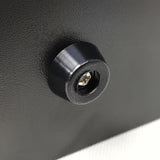 12.3X14.3X27" Clear Glass Showcase 3-Tier Countertop Display Collectible Bakery 10162