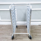 Foodservice Speed Rack Commercial Aluminum 10-Tier Sheet Pan Storage Display 10163