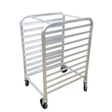 Foodservice Speed Rack Commercial Aluminum 10-Tier Sheet Pan Storage Display 10163