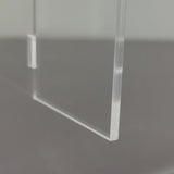 Acrylic Literature Rack Wall-mount Magazine Holder 12/24 Pockets in 2 Panels 10166
