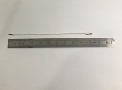 4 Dual-End White Cotton Cord Barbed Cord Band with Metal Barbs 100PK 101711