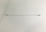 10 Dual-End White Cotton Cord Barbed Cord Band with Metal Barbs 100PK 101714