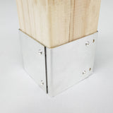 Stainless Steel Post Base ProtectorsMailboxes DeckFences 3 1/2X3 1/2" 4X4" 5X5" 10171