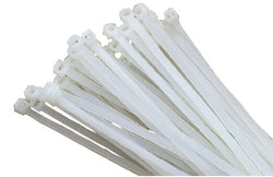3 100PK White Network Cable Cord Wire Tie Strap Zip Tie Nylon101720