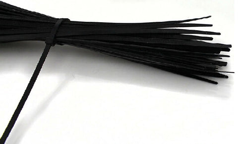 6 100PK Black Network Cable Cord Wire Tie Strap Zip Tie Nylon101722