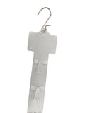 5PK Hanging Merchandising Strip Display Plastic Clip On Strips101727