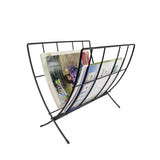 16X10X14" Vinyl Record Holder Book Magazin Organizer Newspaper CountertopDisplay 10178