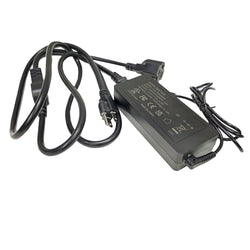 FixtureDisplays® 110V 12V Dual Output 2-in-1 Power Supply Adapter Converter Transformer AC 100-240V Input with 5.5x2.1mm DC Output Jack  10180-ADAPTOR