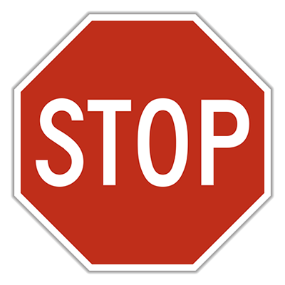 R1 1 Stop Sign 24 Engineer Grade 101800