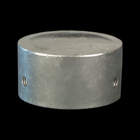 2 3/8 O.D. Round Flat Top Rain Cap